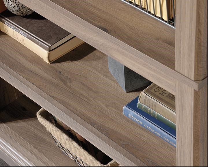 Sauder barrister lane bookcase salt deals oak